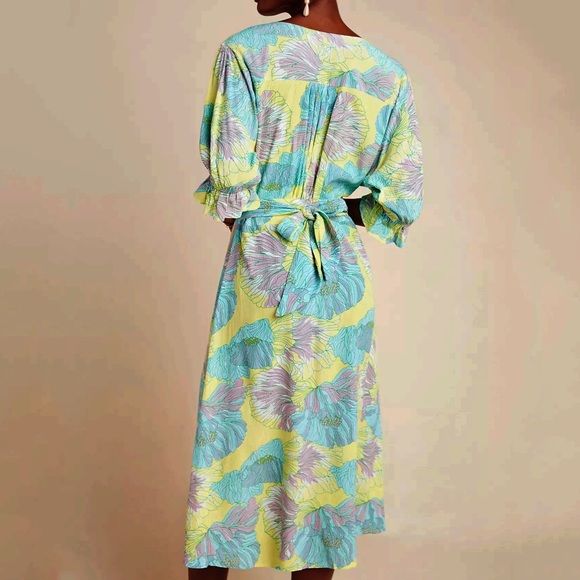 Anthropologie Faithfull Lera Midi Dress - Picture 2 of 7